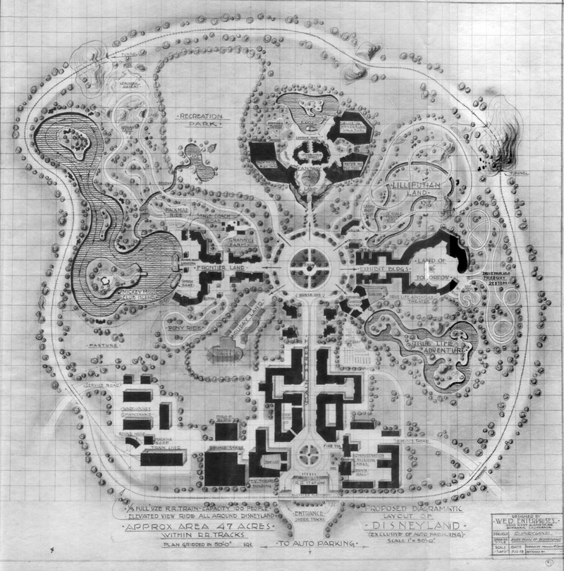 Illustration for article titled An Incredibly Rare Glimpse of How Disneyland Was Supposed to Look